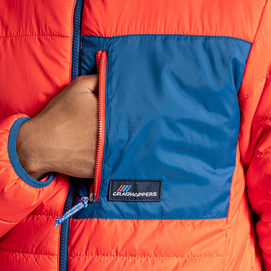 Craghoppers Cameo CompressLite Hupullinen Naisten Takki Oranssi Punainen | SFY3999AF
