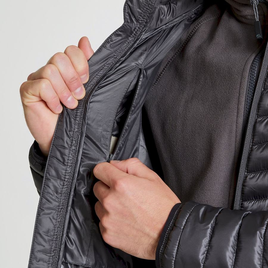 Craghoppers Expert Expolite Thermal Miesten Takki Tummanharmaat | CAT1813UX