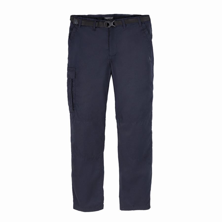 Craghoppers Expert Kiwi Tailored Miesten Housut Laivastonsininen | KEJ459YV