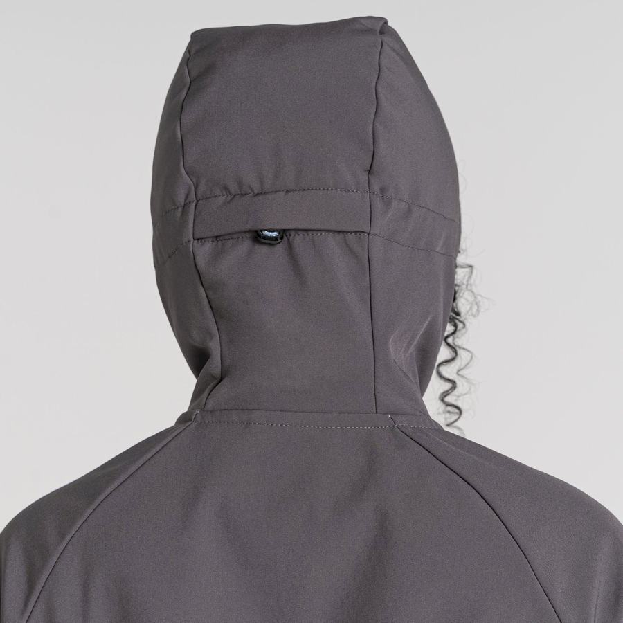Craghoppers Kalti Weatherproof Hupullinen Naisten Takki Harmaat Sininen | EUP667WE