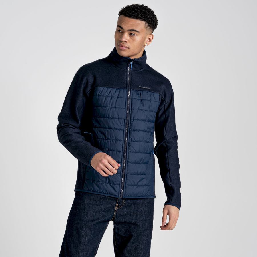 Craghoppers Kennett Hybridi Miesten Takki Sininen Laivastonsininen | PMW2143HW