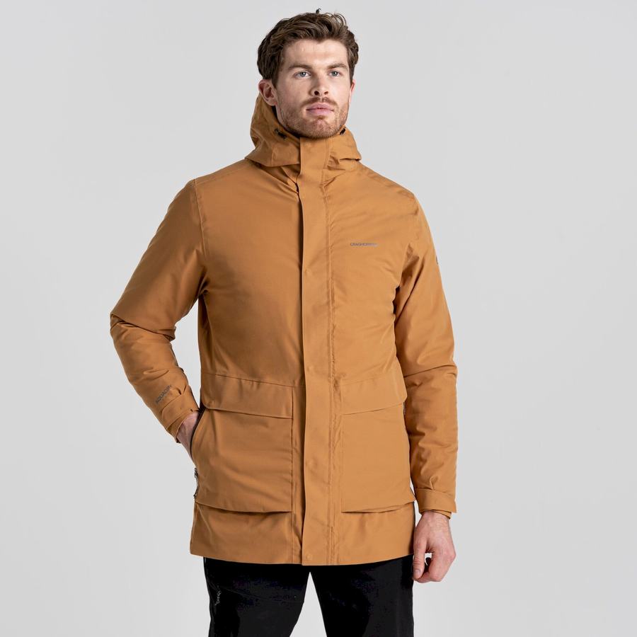 Craghoppers Lorton Pro 3 in 1 Miesten Takki Harmaat Ruskea | OAW1066XV