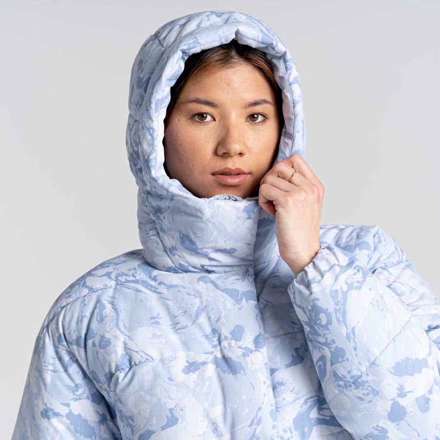 Craghoppers Madora Insulated Hupullinen Naisten Takki Valkoinen | FQK5139WI