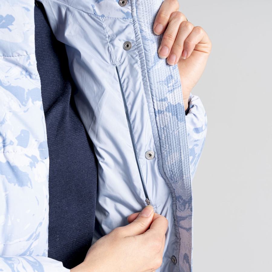 Craghoppers Madora Insulated Hupullinen Naisten Takki Valkoinen | FQK5139WI