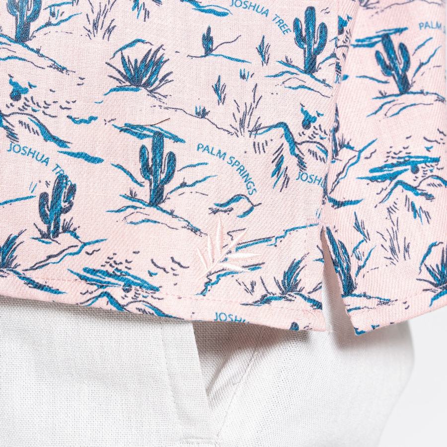 Craghoppers Nosibotanical Hula Lyhyt Sleeved Miesten Paidat Pinkki | DQG3512PF