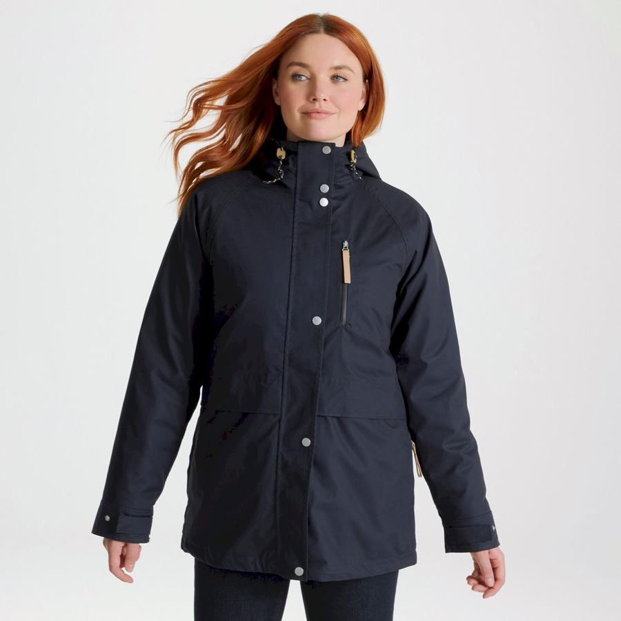 Craghoppers Saltaire 3 In 1 Naisten Takki Laivastonsininen | COY3778QL