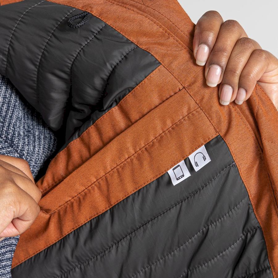 Craghoppers Shayla Insulated Naisten Takki Ruskea | GSJ488BK