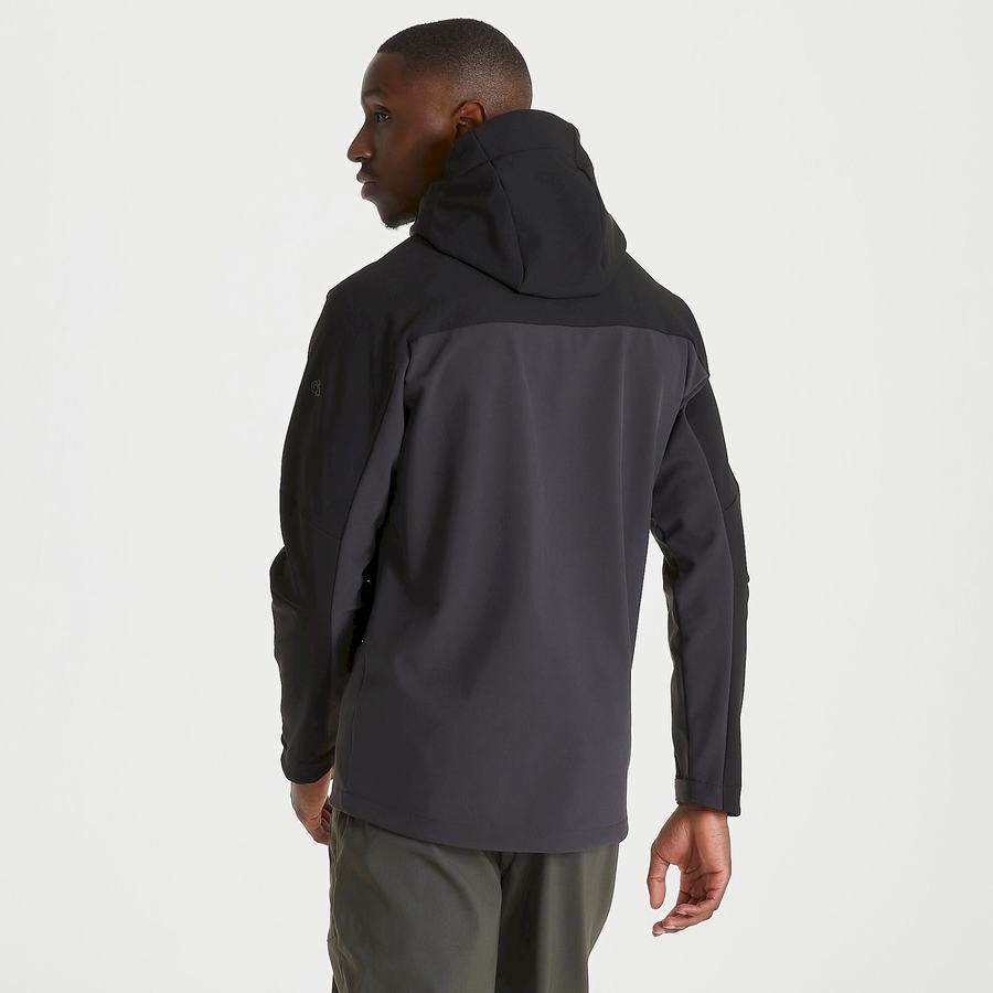 Craghoppers Tripp Hupullinen Miesten Takki Mustat | EYT9345SO