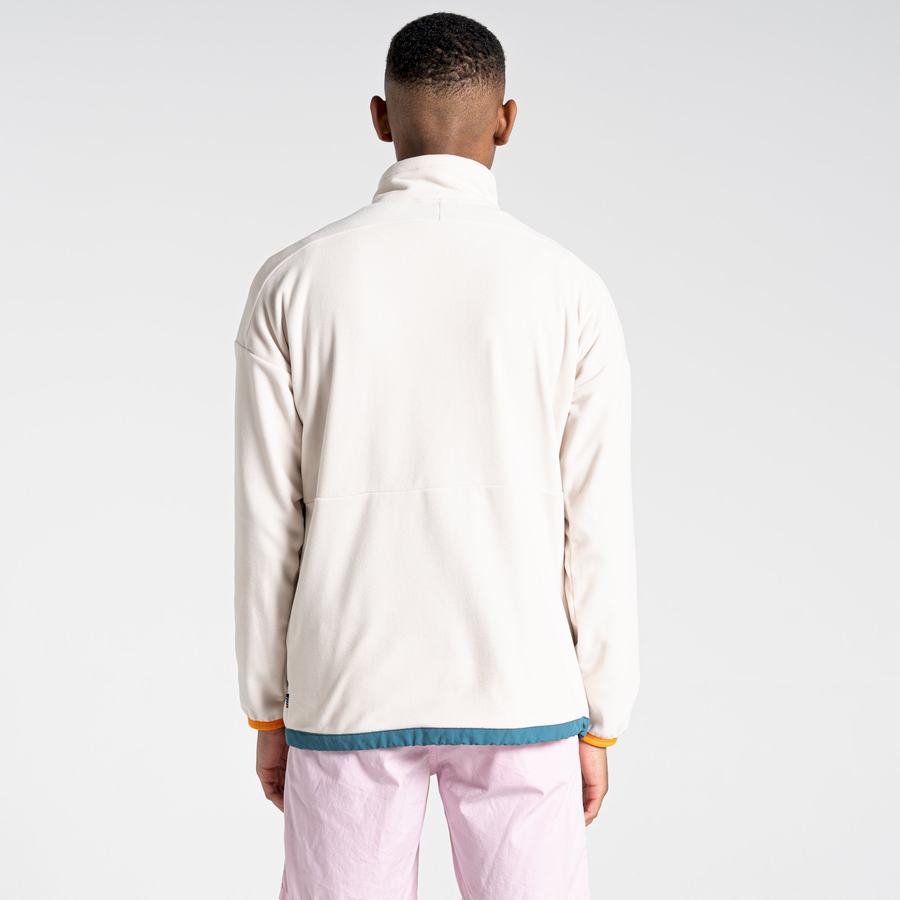 Craghoppers Welwood Half Zip Naisten Neulepusero Valkoinen | LII2657OM